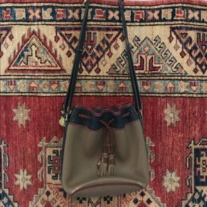 Dooney & Bourke bucket bag tricolor